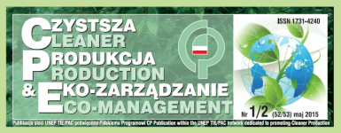Nowy numer "Czystszej Produkcji i Eko-zarządzania"  - z wkładką o Polskim Rejestrze CP i OP
